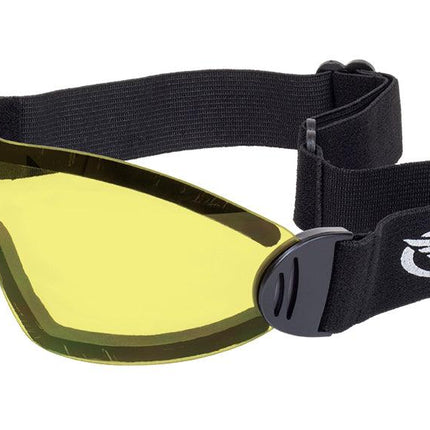 Global Vision Flare Anti-Fog Goggles - Yellow Tint Lens - Eagle Leather