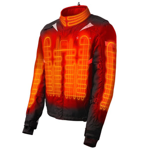 12 Volt Heated Jacket ExPro: Description
The EX Pro Jacket is a durable, windproof, waterproof, 3-season riding jacket