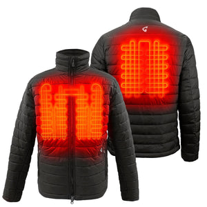 Khione Mens Puffer Jacket: Description
Our Khione Insulated Heated Jacket provides ultimate warmth and comfort for any outdoo