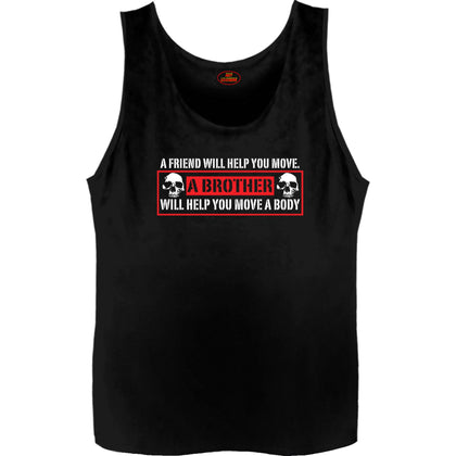 Move A Body Tank Top: Features
• 100% heavyweight cotton shirt• Screen printed on Front side only• Proudly printed in the USA