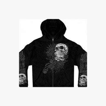 Men's Sweet Demise ZipUp Hoody - Eagle Leather