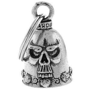 Skull Legend Bell: Description
A completely lead free, guardian bell made of fine pewter