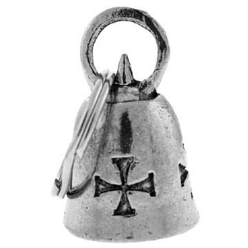 Cross Legend Bell: Description
Iron Cross Guardian Bell -Protects bikers from evil road spirits and demons! A completely lead
