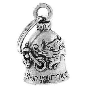 Never Ride Faster Bell: Description
A completely lead free, guardian bell made of fine pewter