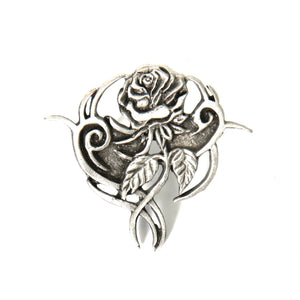 Tribal Rose Pin: Features:

Tribal Rose Pin
Heavy Pewter Biker Pins
Hand carved pewter pin