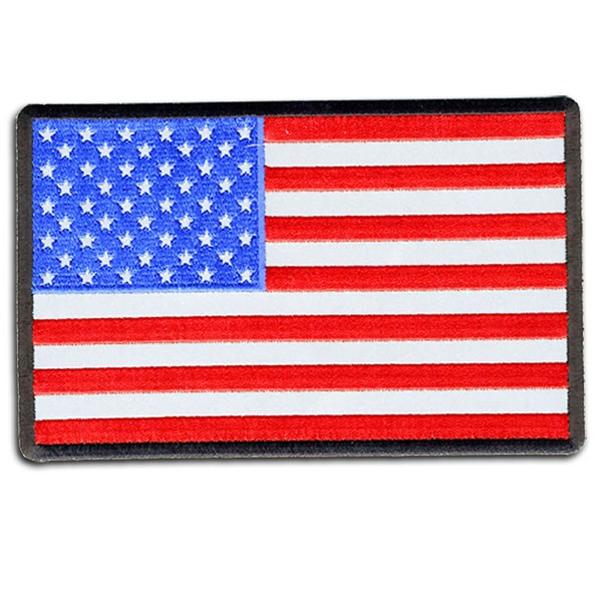 American Flag Reflective Patch - Eagle Leather