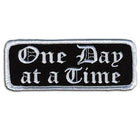 One Day At a Time Patch 4 Inch: Description

