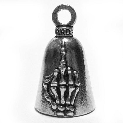 Middle Finger Guardian Bell: Legend has it that Evil Road have been latching themselves on to motorcycles for as long as ther