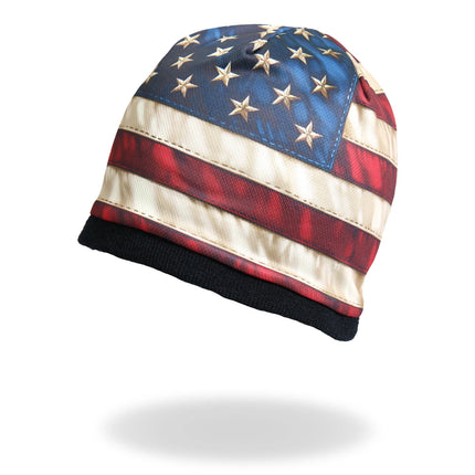 American Flag Beanie