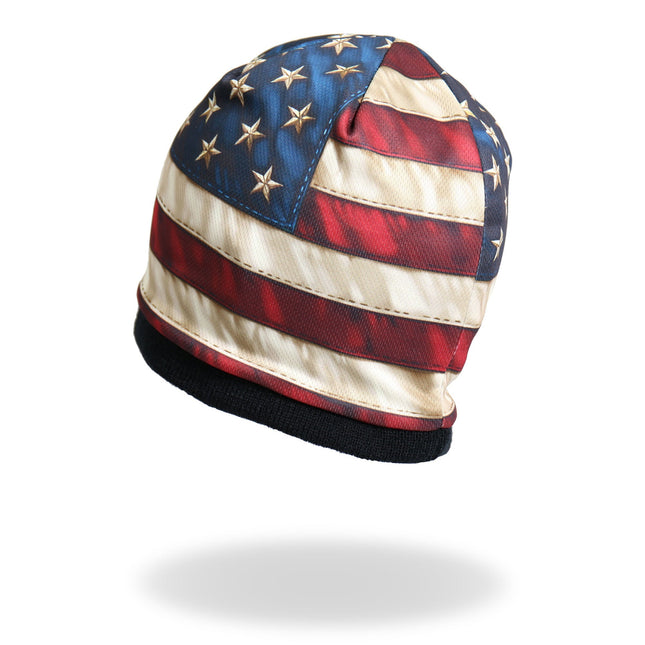 American Flag Beanie