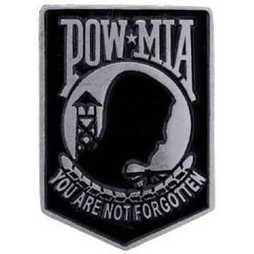 POW*MIA Small Pin: Features:

POW Pin
Heavy Pewter Biker Pins
Hand carved pewter pin