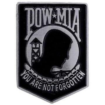 POW*MIA Small Pin