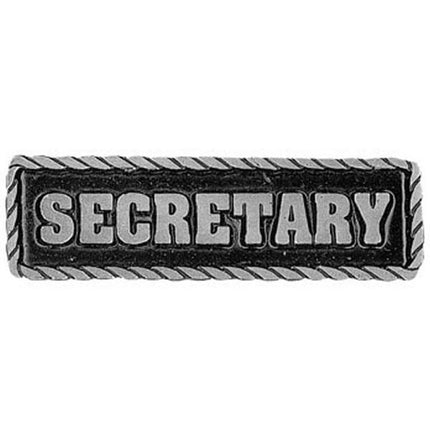 Pewter Pins Secretary