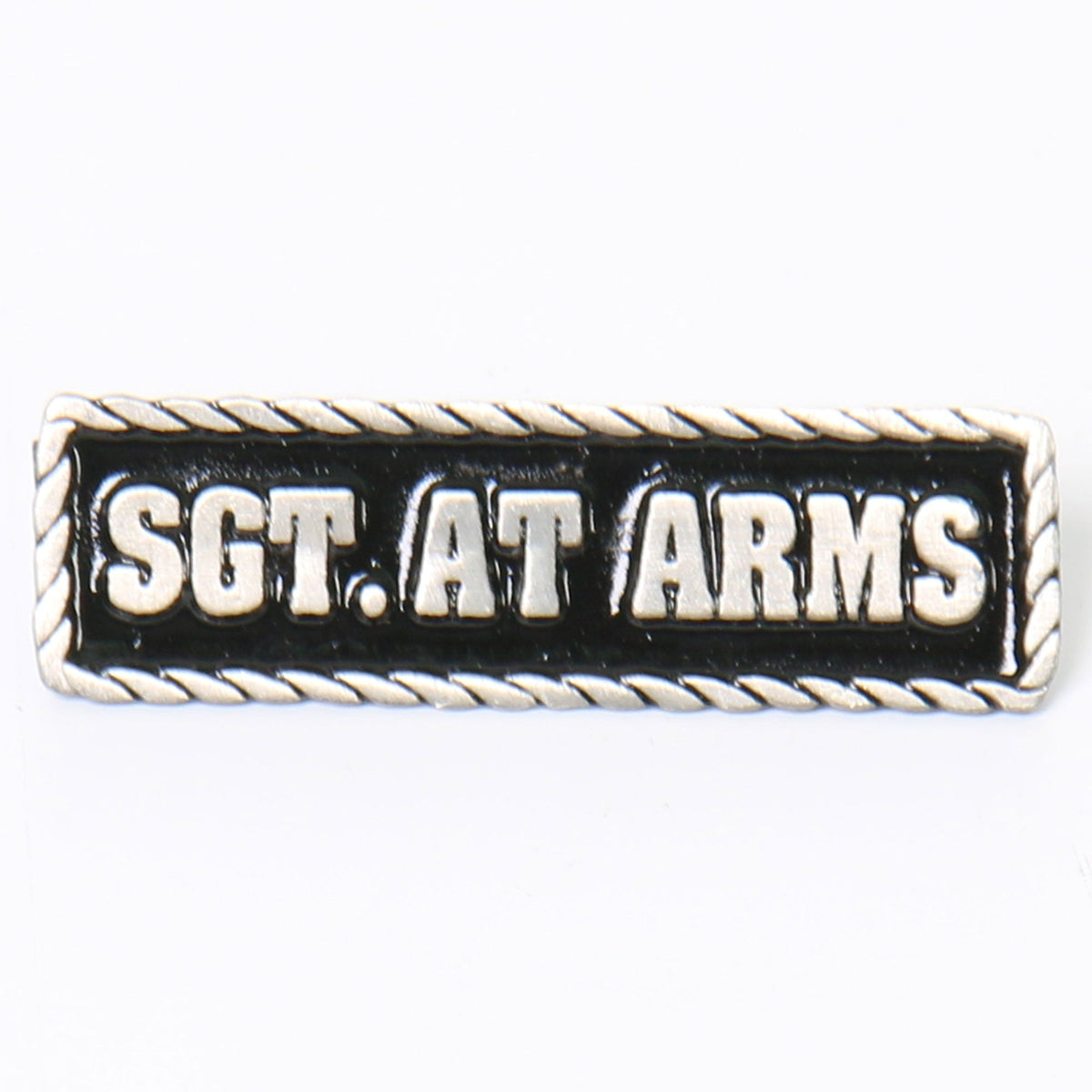Pewter Pins Sgt. At Arms: Description
All pins are proudly Made In the USA from the best pewter &amp; are always lead free