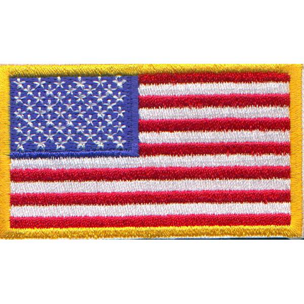 American Flag Patch 3x5 - Eagle Leather