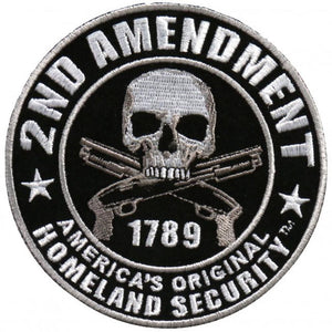 2nd Amendment Patch 4 Inch: Description
4" x 4" 2nd Amendment America's Original Homeland Security Patch

Features:

Patch Se