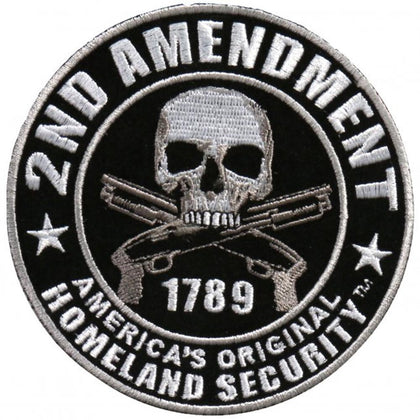 2nd Amendment Patch 4 Inch: Description
4" x 4" 2nd Amendment America's Original Homeland Security Patch

Features:

Patch Se
