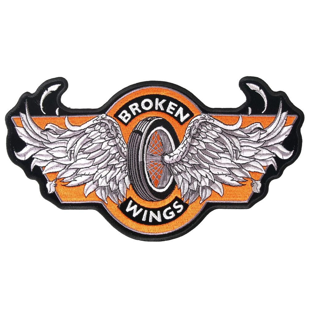 Broken Wings Patch - Eagle Leather