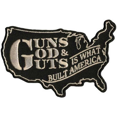 Guns God Guts Patch 4 Inch