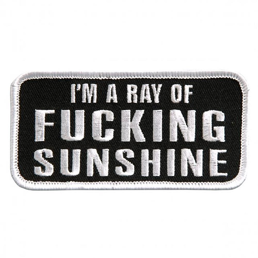 I'm a Ray of Fing Sunshine Patch 4 Inch