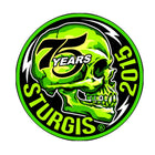Sturgis 75th Side Skull Patch: Description
Officially licensed Sturgis Motorcycle Rally 75th Anniversary merchandise