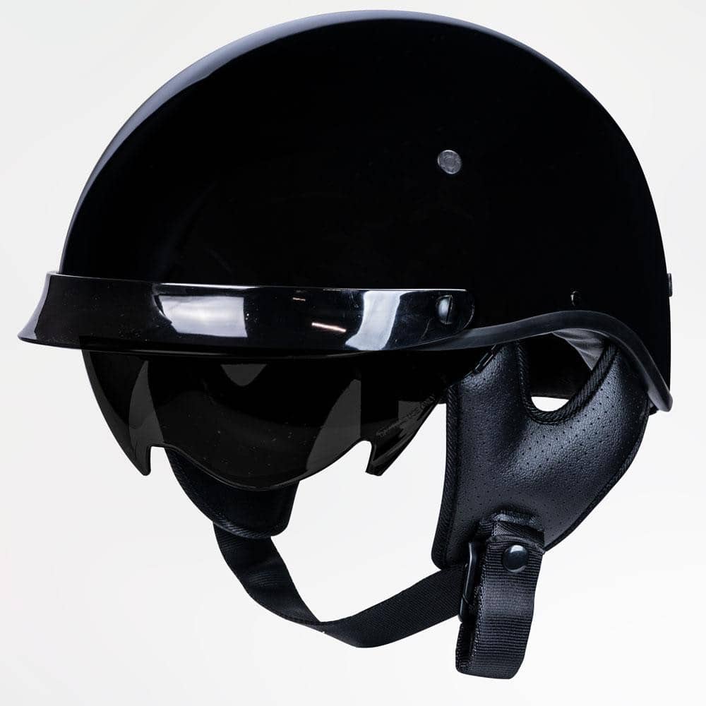 707 Cruise Half Helmet with Peak: Product Features:


Hand-Laid extra strength Fibreglass shell
VIVS VOSS international visor