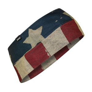 Headband Patriot: The ZANheadgear® super soft SportFlex™ Series provides comfort and warmth