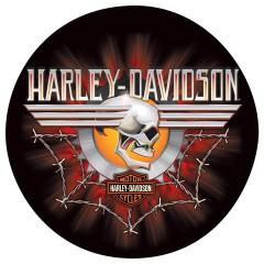 H-D Gearhead Skull Magnet - Eagle Leather