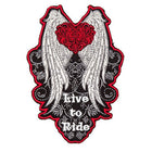 Patch Live To Ride 4 Inch x 5.75 Inch: Features:

Size: 4