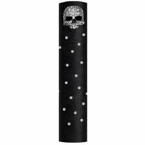 8" Skull & Rhinestones: All Hair Gloves® come in snaps for easy use with elastic band and hook for non-slip security