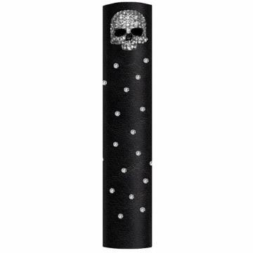8" Skull & Rhinestones: All Hair Gloves® come in snaps for easy use with elastic band and hook for non-slip security