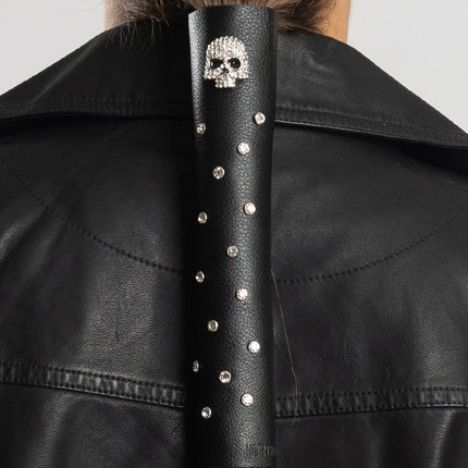 Skull & Rhinestones - Eagle Leather