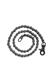 22" Black Bike Chain: Features:

Length: 22"
Black Matte Finish
High Quality Chain