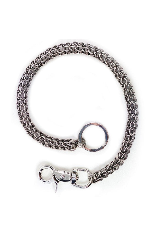 18" Multi-Ring Wallet Chain - Eagle leather