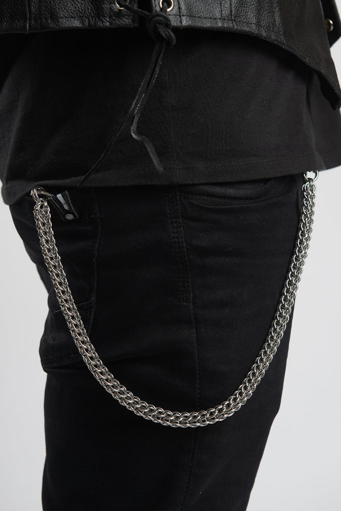 18" Multi-Ring Wallet Chain