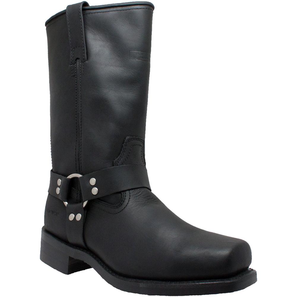 Men's Harness Boot 1442: Features:

13" Black Heavy Duty Full Grain Oiled Leather Upper
Neoprene Oil-Resistant Sole &amp; Hee