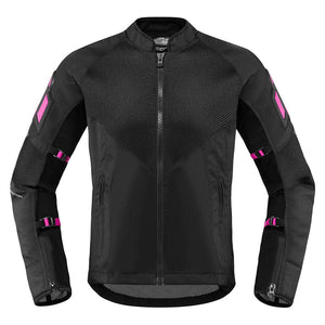 Ladies Mesh AF Jacket: Description
MESH AF - BLACK
Constructed of a durable textile chassis comprised of large mesh front and