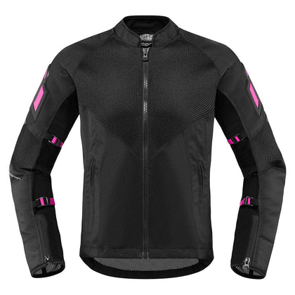 Ladies Mesh AF Jacket: Description
MESH AF - BLACK
Constructed of a durable textile chassis comprised of large mesh front and