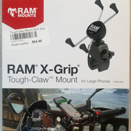 Tough Claw Mount W/X Grip - Eagle Leather