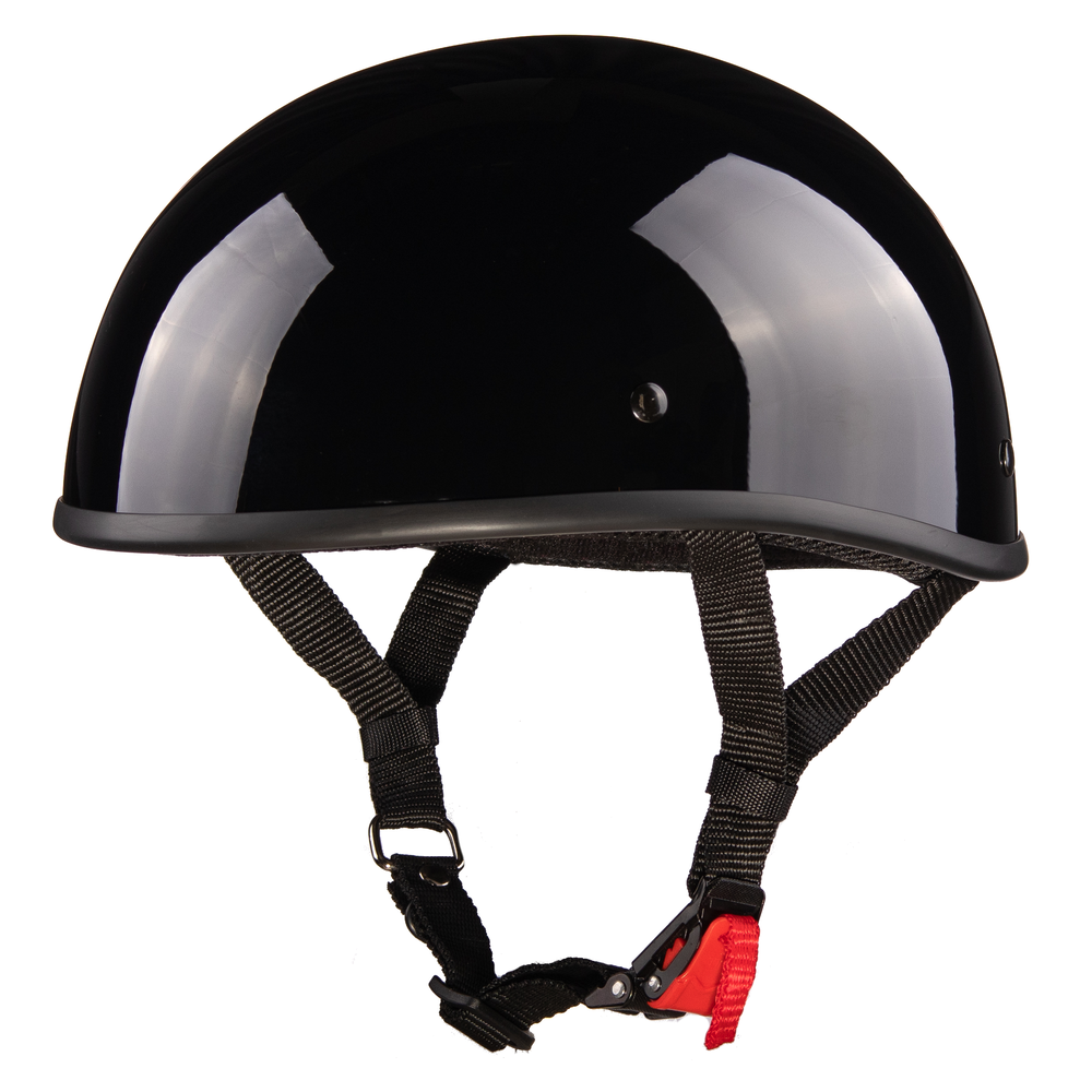 Beanie Helmet Gloss Black - Eagle Leather