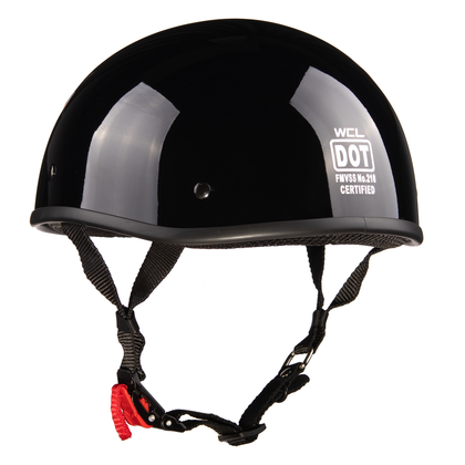 Beanie Helmet Solid: Description
All of our motorcycle helmets are FMVSS 571