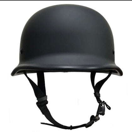 German Beanie Helmet Solid: Description
All of our motorcycle helmets are FMVSS 571