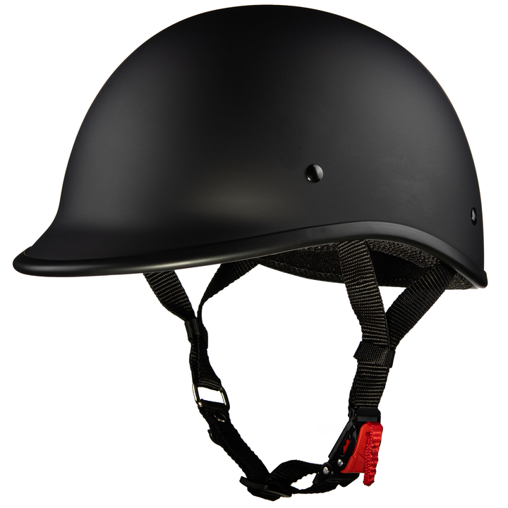 Polo Helmet Matte Black - Eagle Leather