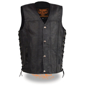 Youth Sized Side Laced Vest: Features:

Youth Sized Side Laced Vest
Soft Subtle Leather 1