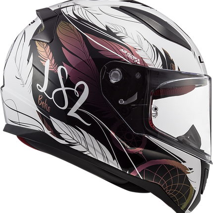 Rapid Mini Dream Catcher: Features:


Lightweight aerodynamic shell made from LS2’s proprietary HPTT
2 shell sizes for the sm