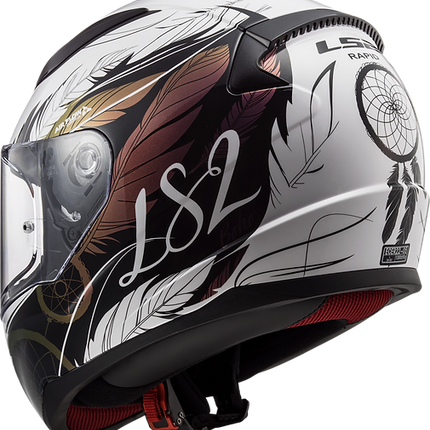 Rapid Mini Dream Catcher: Features:


Lightweight aerodynamic shell made from LS2’s proprietary HPTT
2 shell sizes for the sm