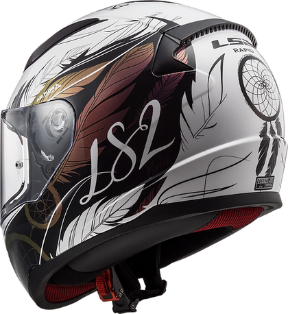 Rapid Mini Dream Catcher: Features:


Lightweight aerodynamic shell made from LS2’s proprietary HPTT
2 shell sizes for the sm
