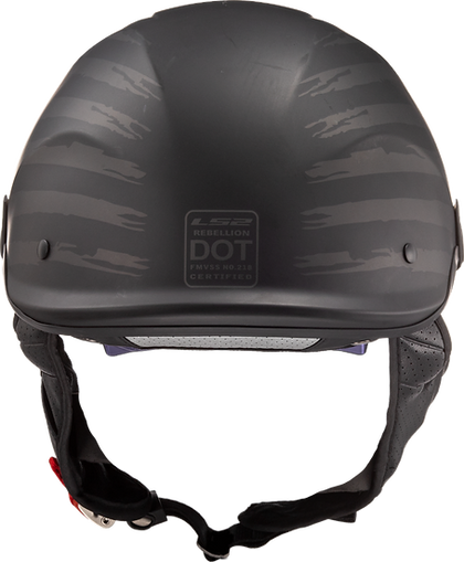 Rebellion 1812: Features:

Roll-off resistant shell design
Two-stage built-in drop-down sun shield
Ported flow through ventil
