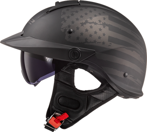 Rebellion 1812: Features:

Roll-off resistant shell design
Two-stage built-in drop-down sun shield
Ported flow through ventil