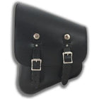 Leather Works Chopper Bag Left Side 312L: The 312 is a bag specifically designed to fit custom bikes and choppers